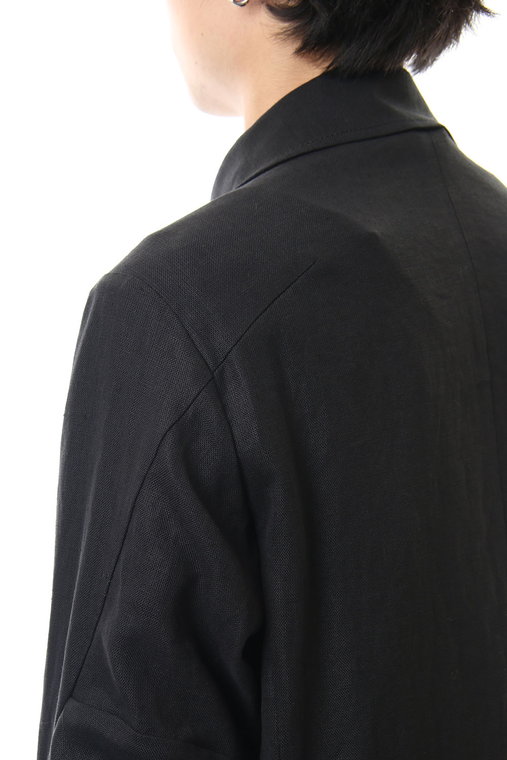 Coat Linen - Black