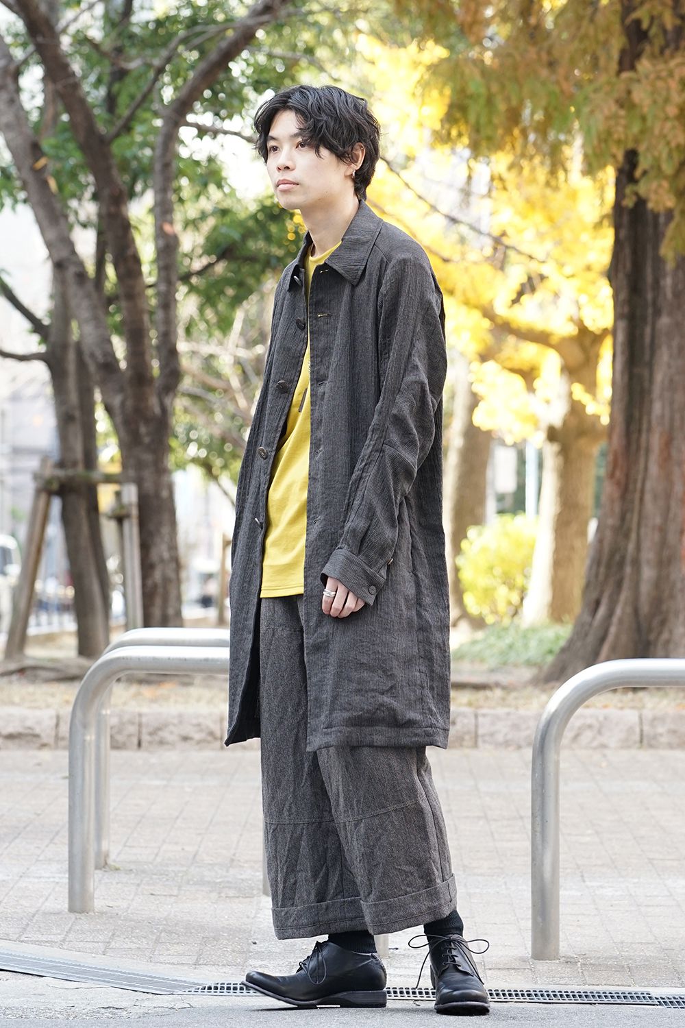 Coat Linen / cotton wash