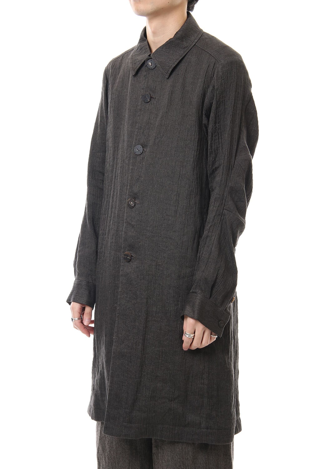 Coat Linen / cotton wash