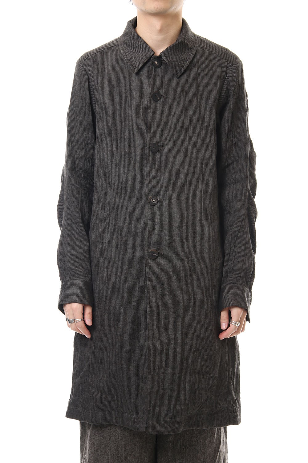 Coat Linen / cotton wash