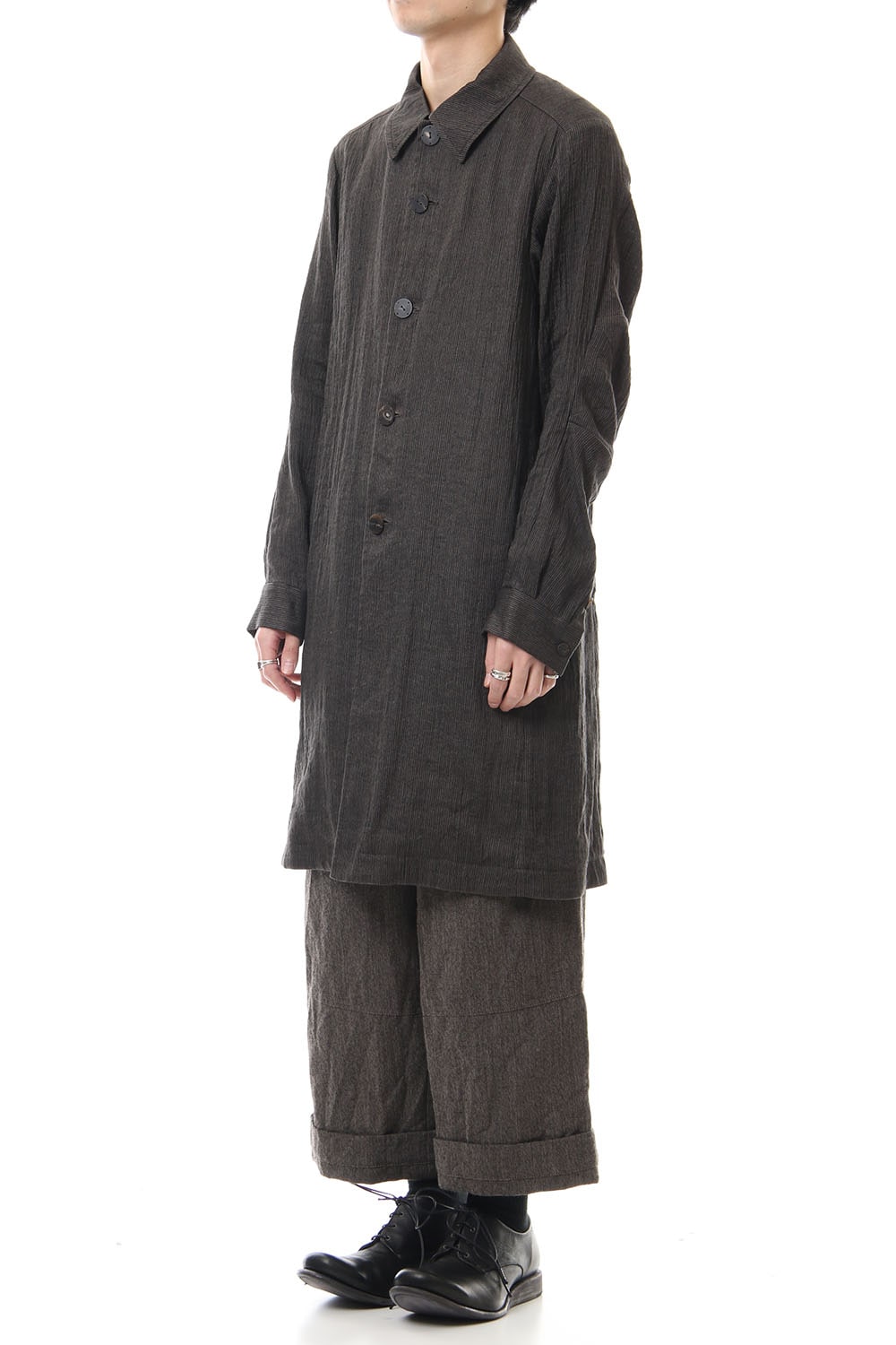 Coat Linen / cotton wash