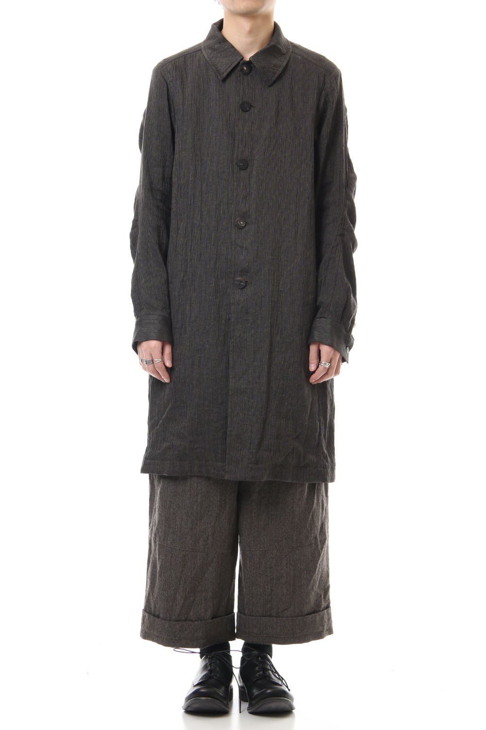 Coat Linen / cotton wash