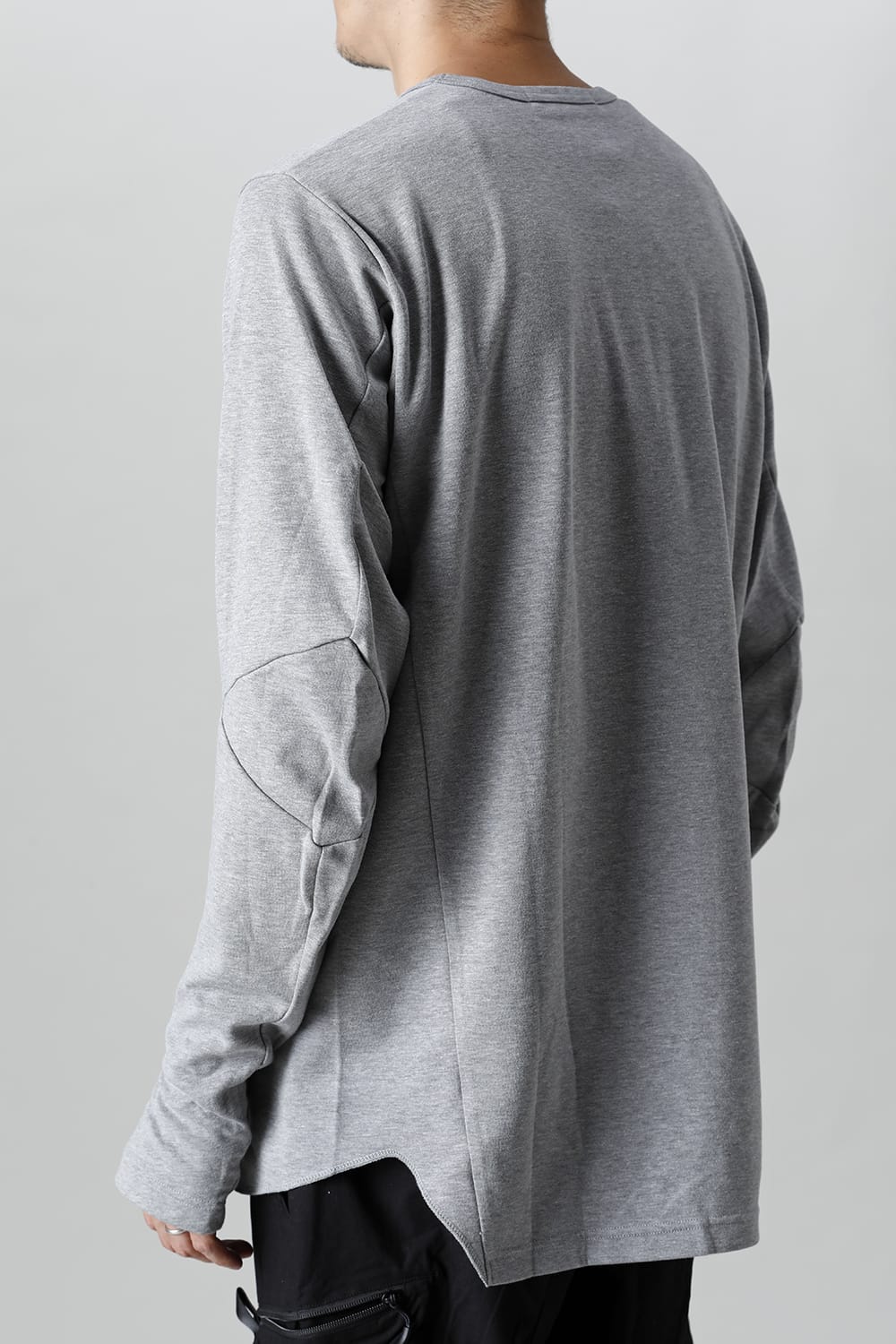 10th Annyversary Articulated Crew Neck LS T.Gray