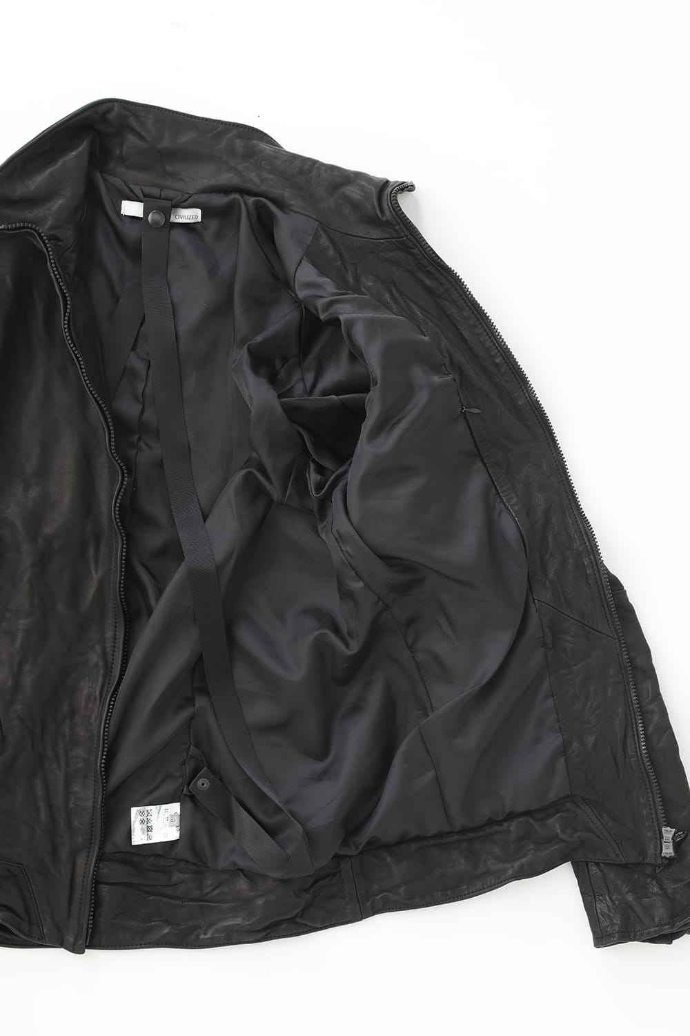 10th Annyversary Leather Track Jacket