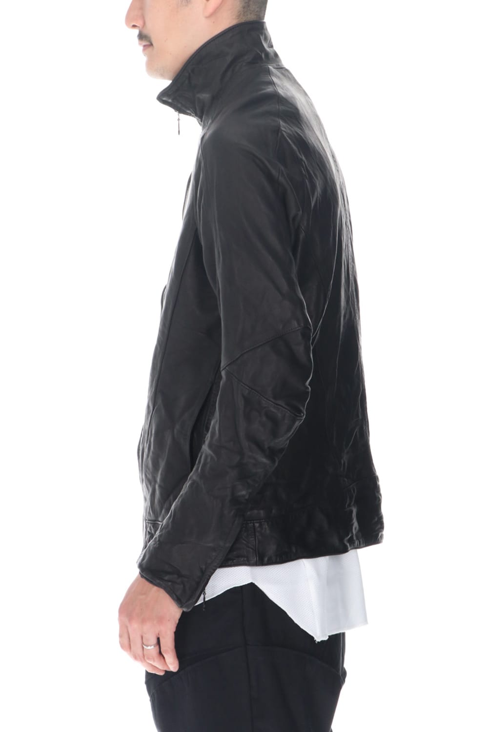 10th Annyversary Leather Track Jacket