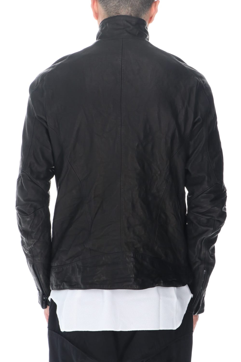 10th Annyversary Leather Track Jacket