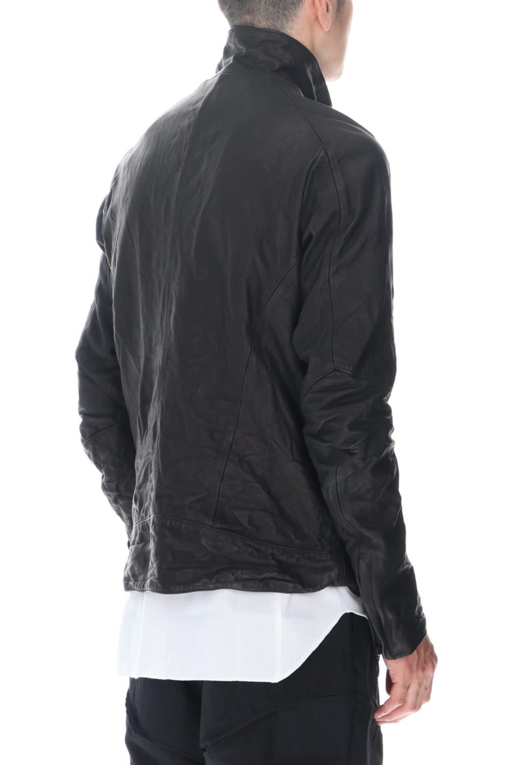 10th Annyversary Leather Track Jacket