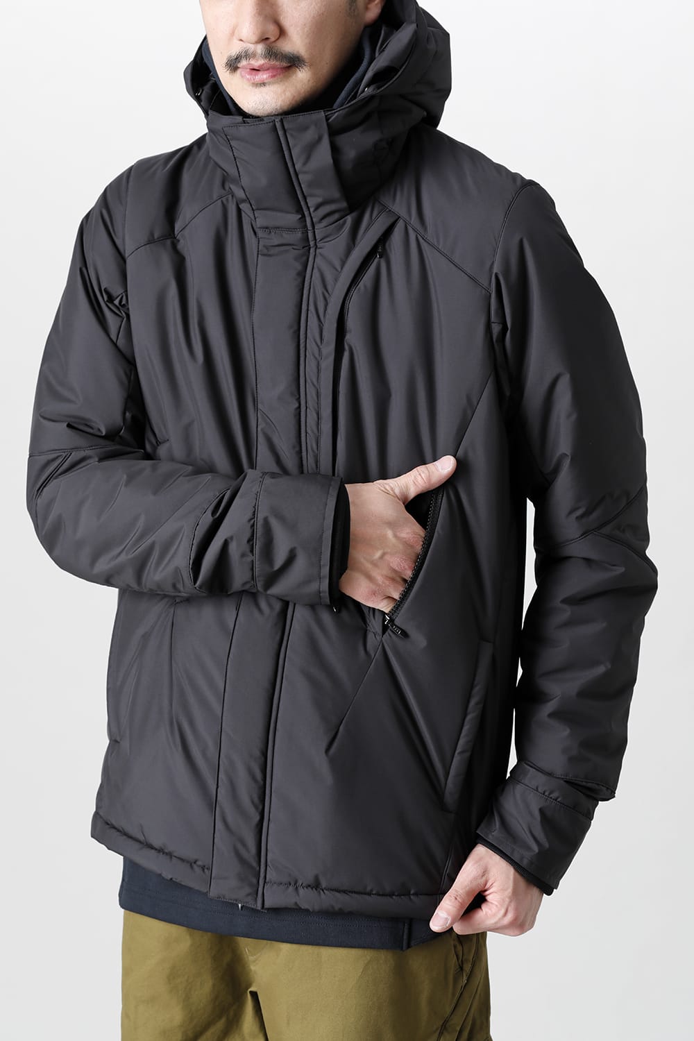 Survival Hood Jacket Black