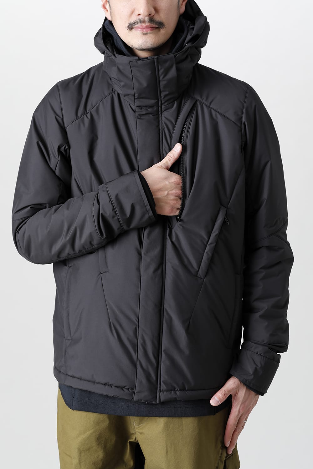 Survival Hood Jacket Black