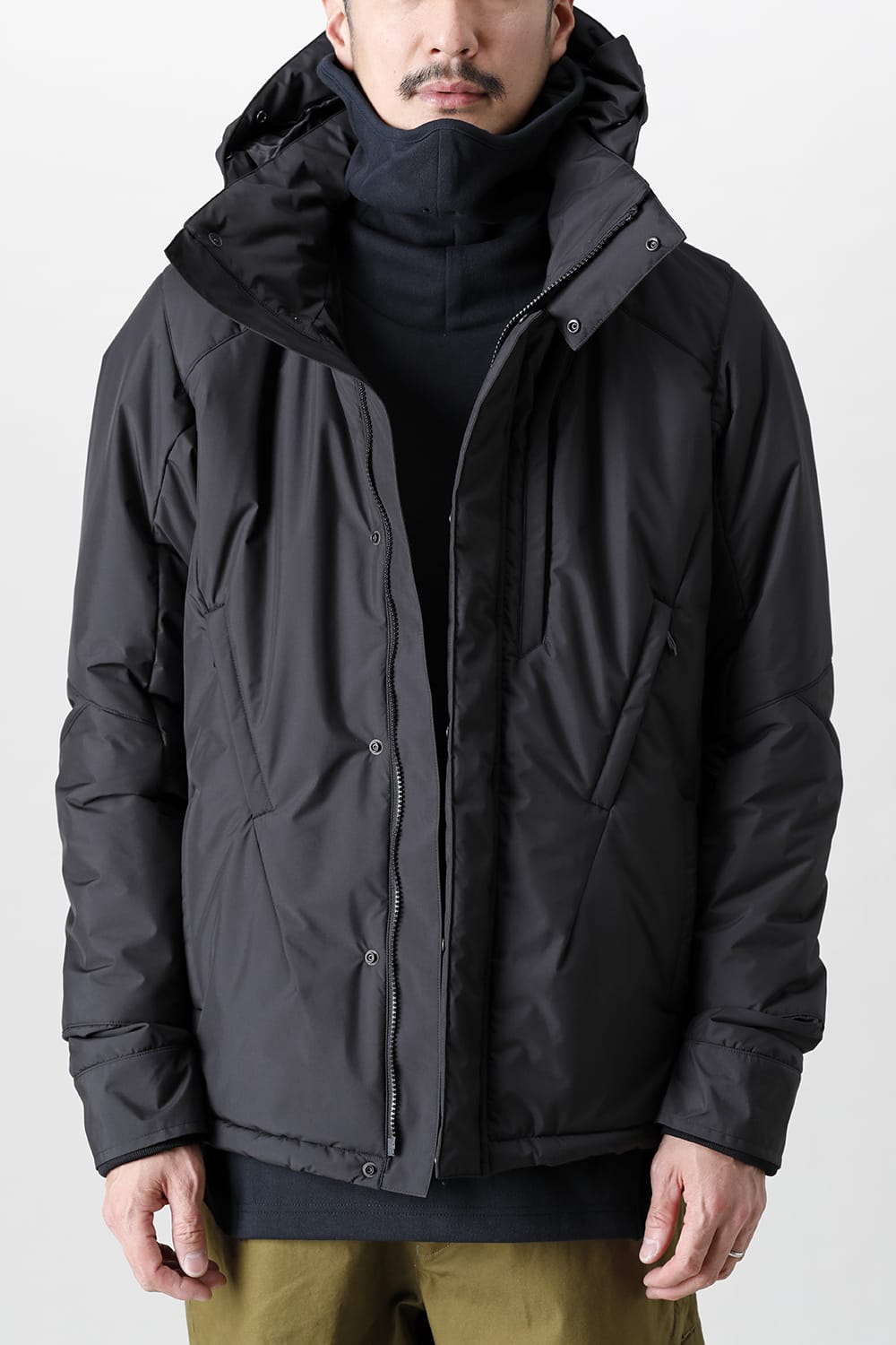 Survival Hood Jacket Black