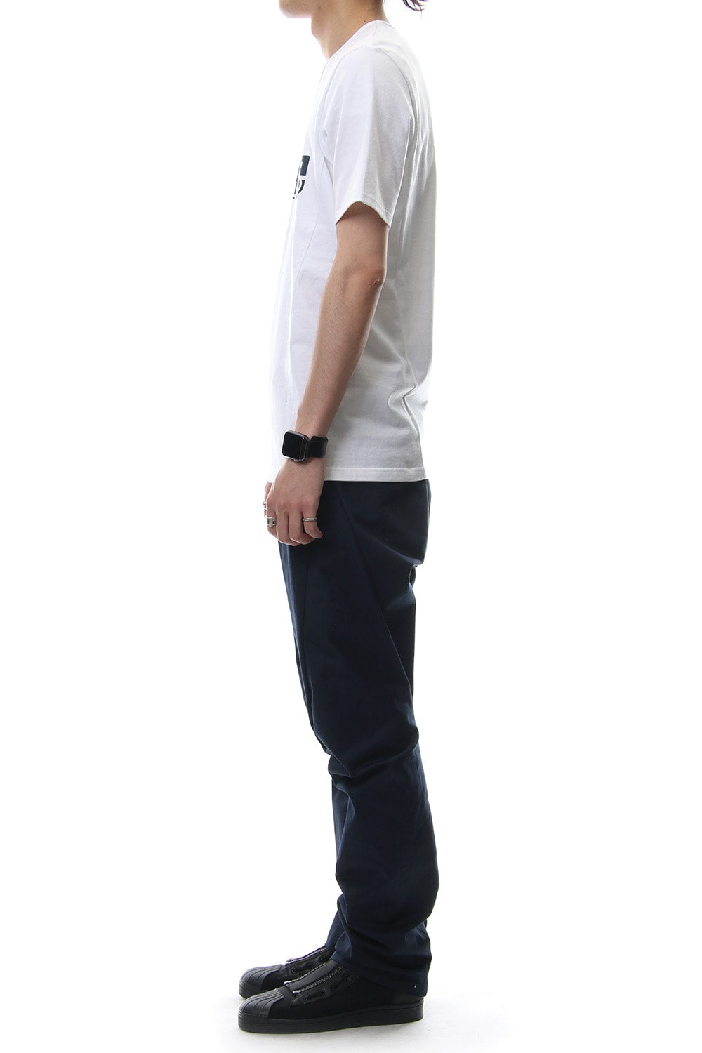 EFFICIENT 3D CHINO PANTS - Navy - CVS-0002
