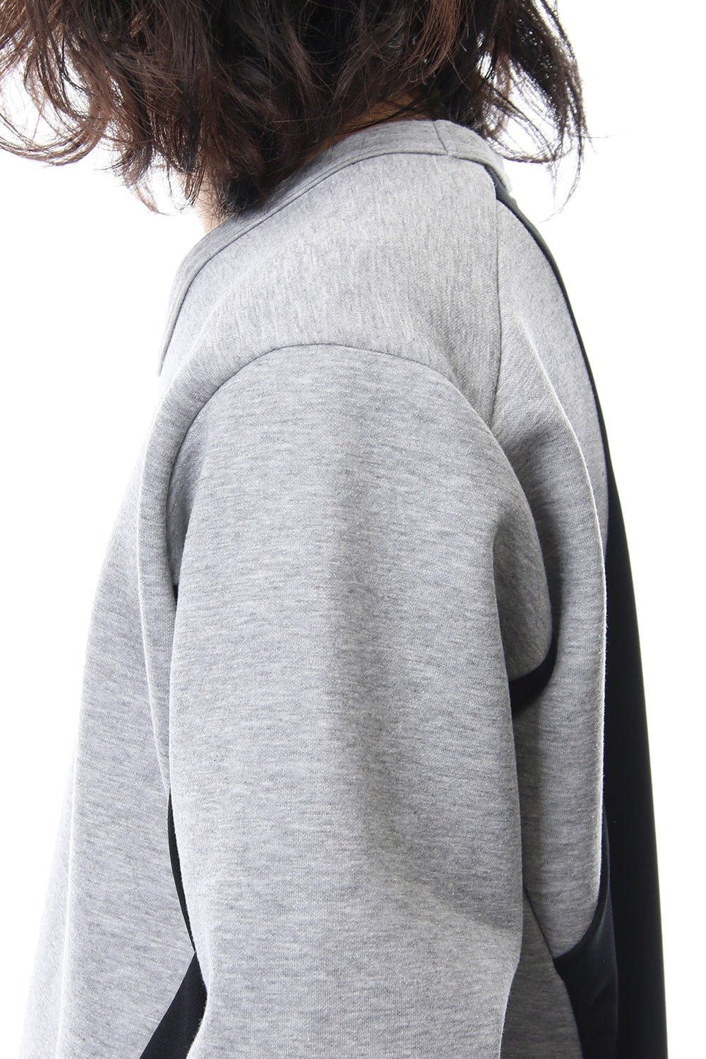 VELOCITY L/S SHIRT T.GRAY × BLK