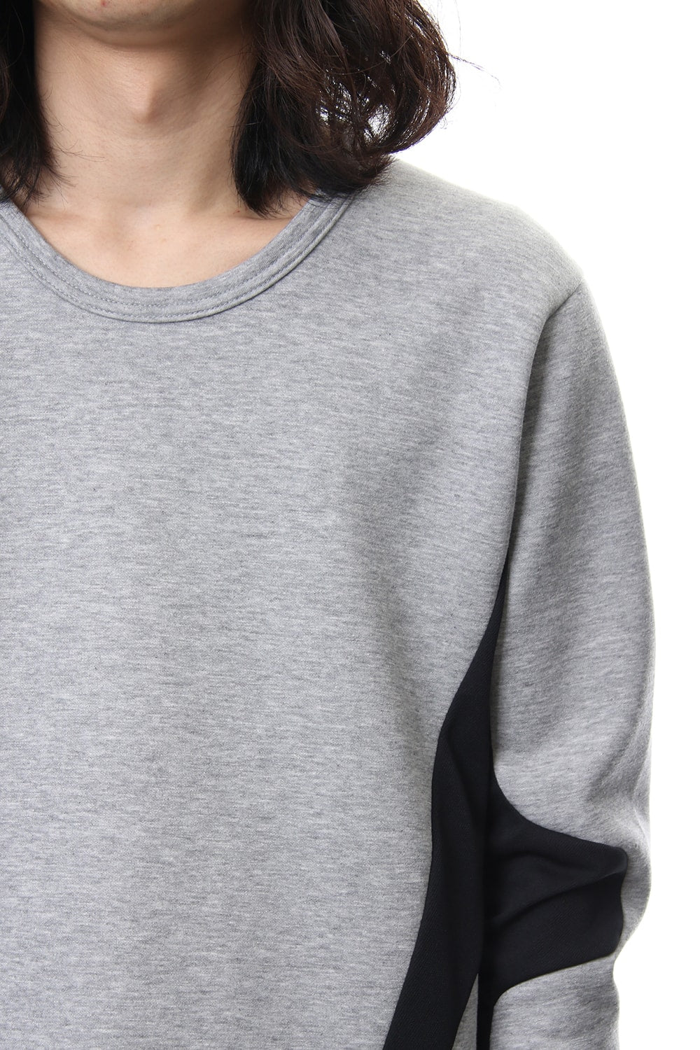 VELOCITY L/S SHIRT T.GRAY × BLK