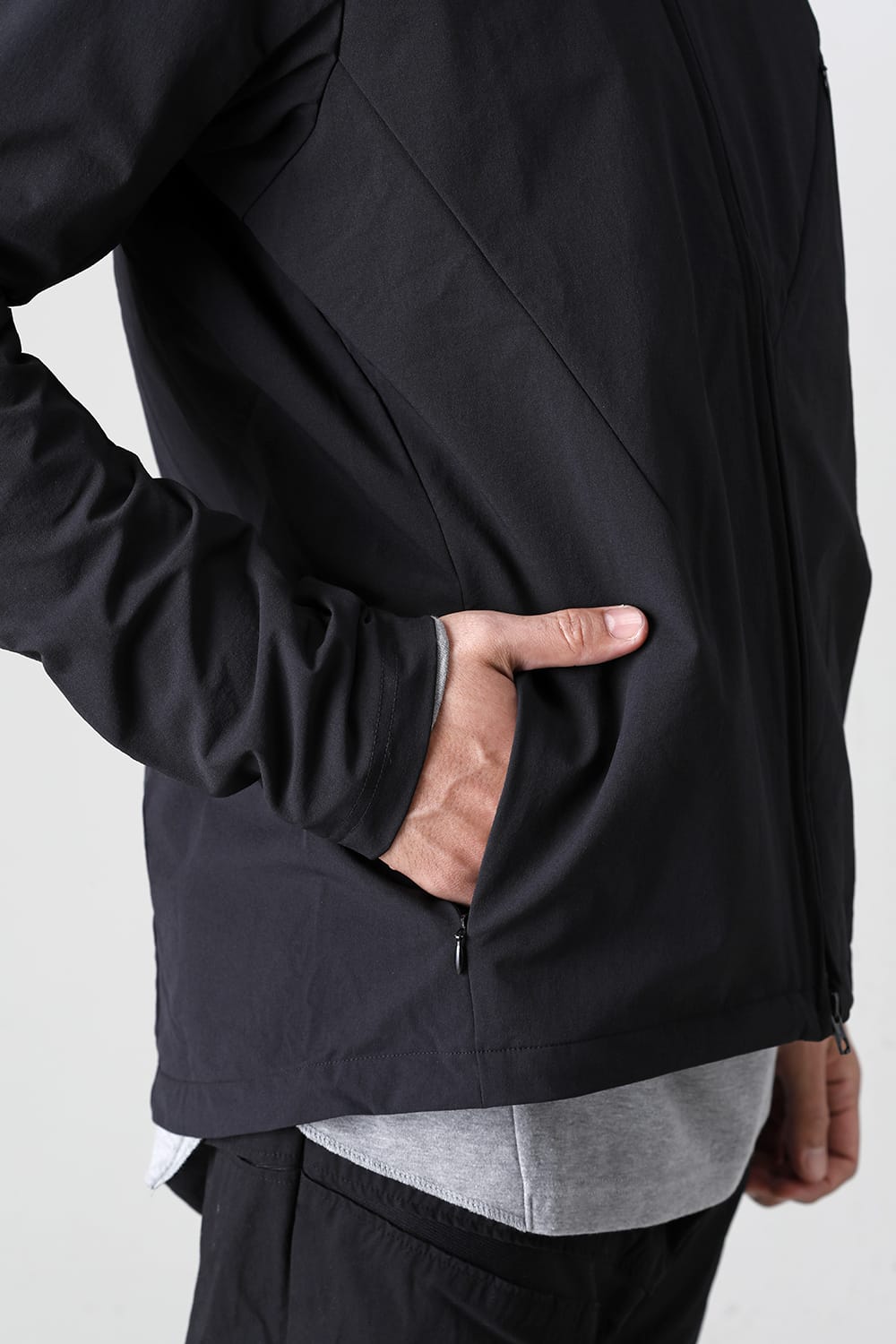 Velocity Track Jacket Black