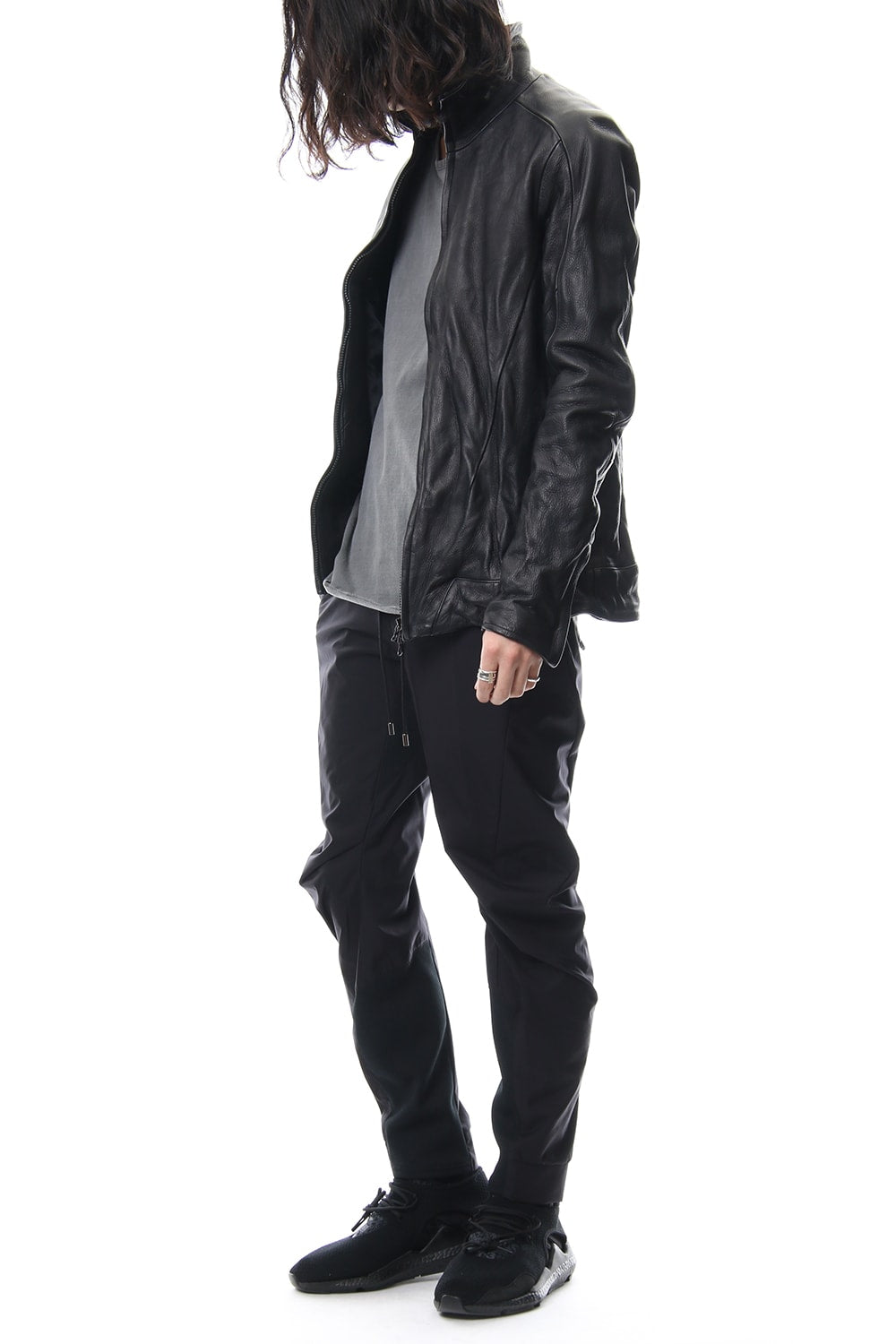 LEATHER TRACK JACKET- CVJ-0003