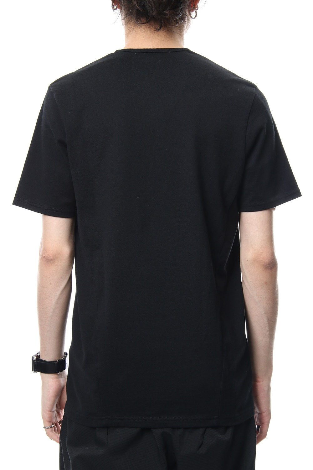 U NECK S/S - CVM-0027 - Black