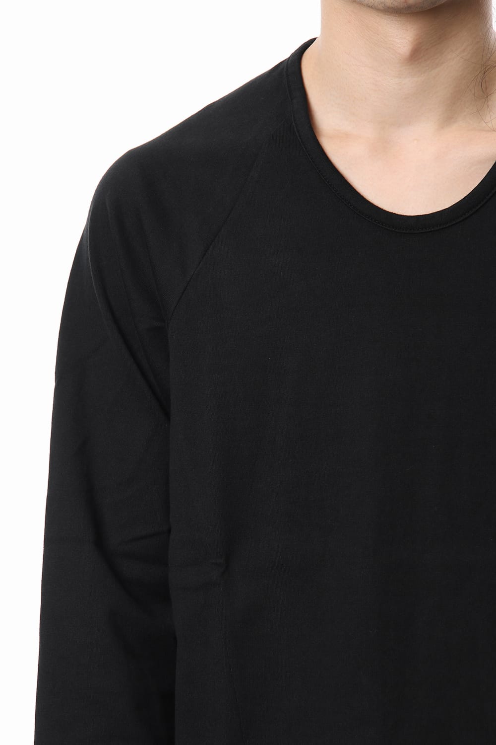 U NECK 3/4 SLEEVE Black