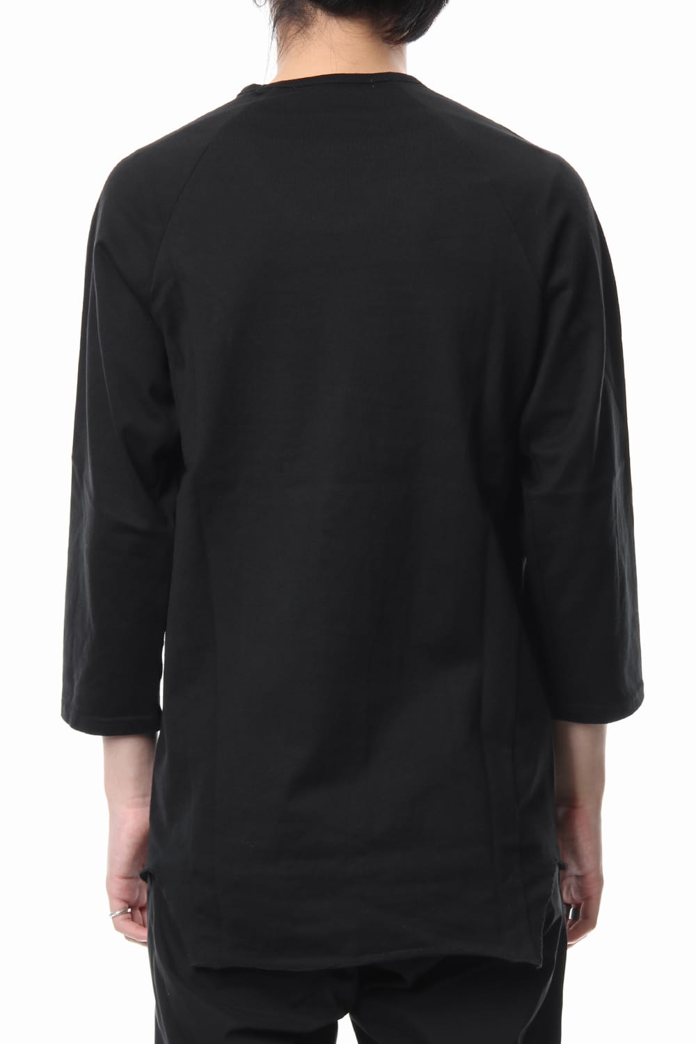 U NECK 3/4 SLEEVE Black