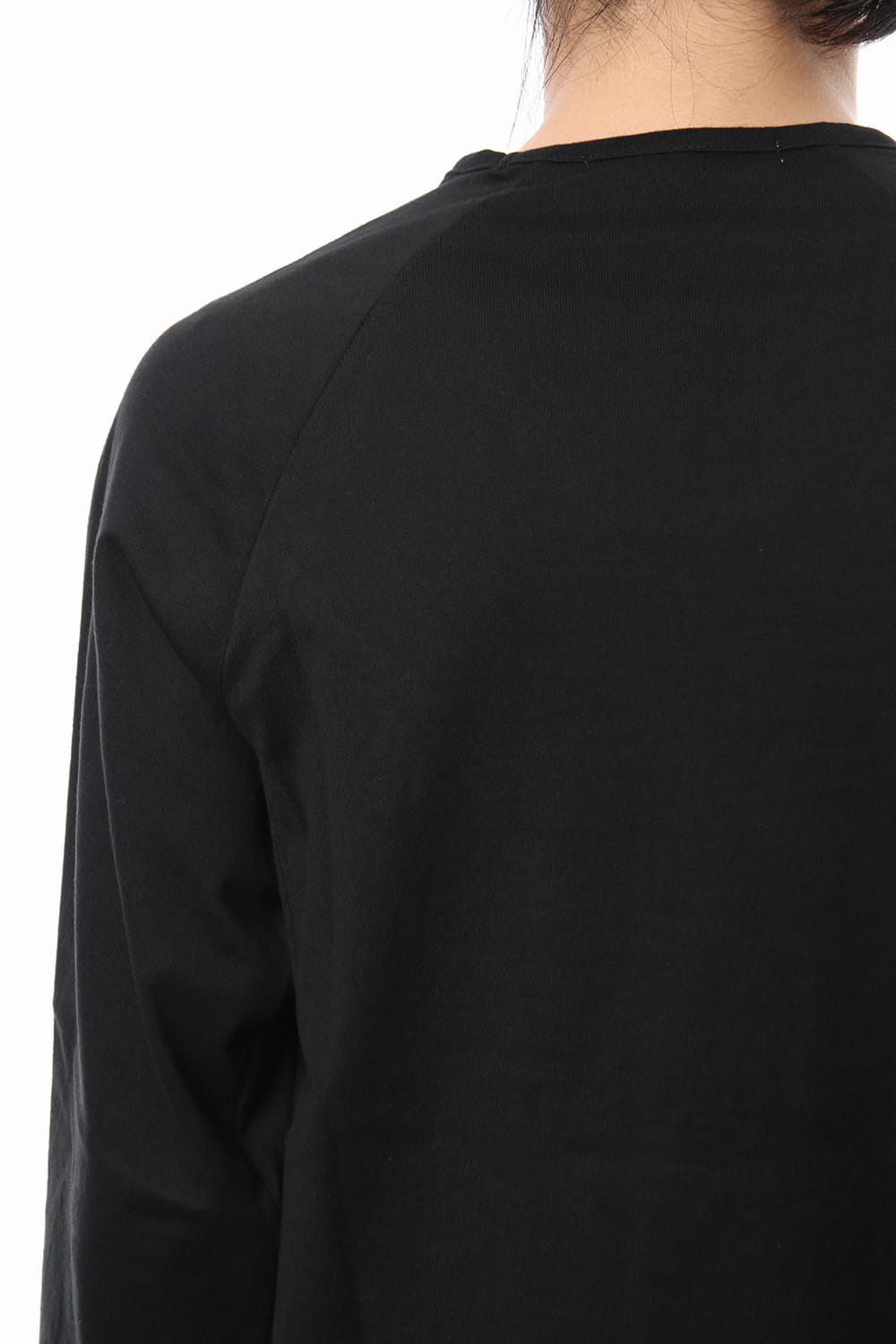 U NECK 3/4 SLEEVE Black