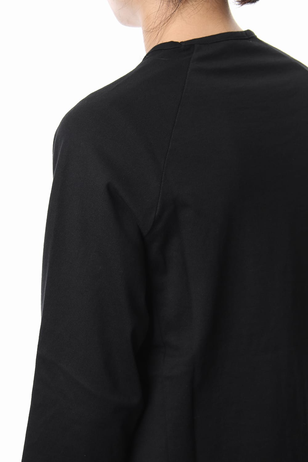 U NECK 3/4 SLEEVE Black