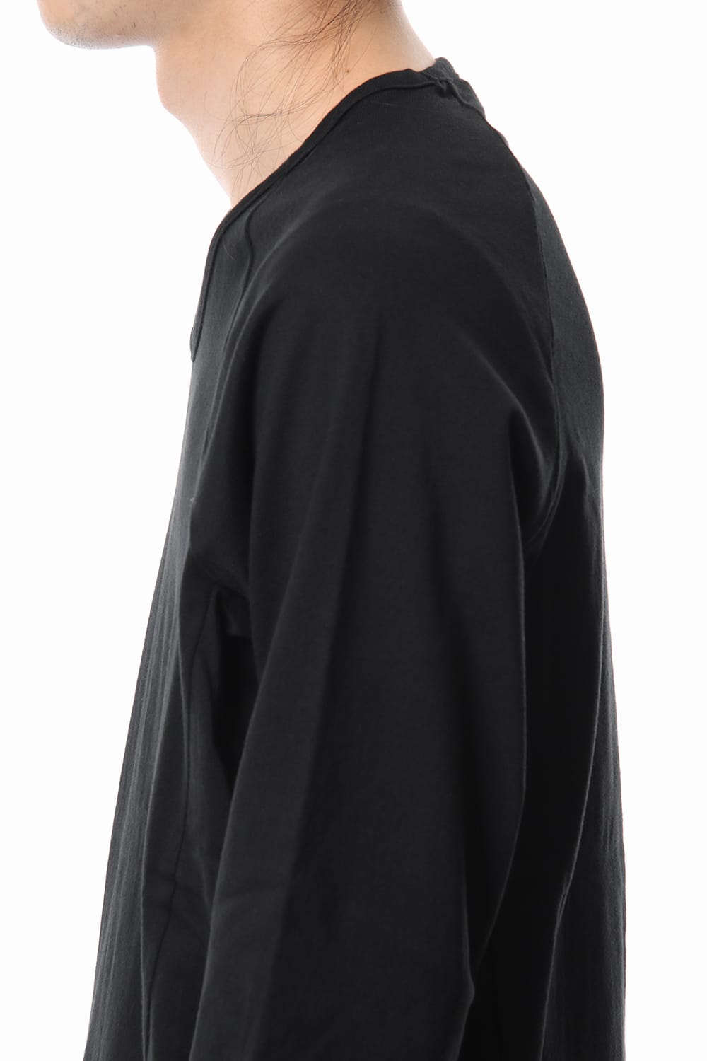 U NECK 3/4 SLEEVE Black