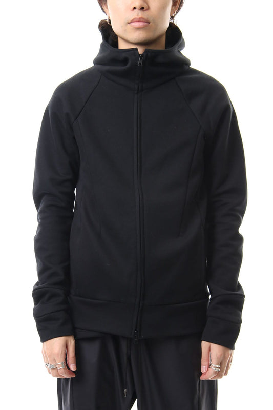 ZIP UP PARKA BLACK