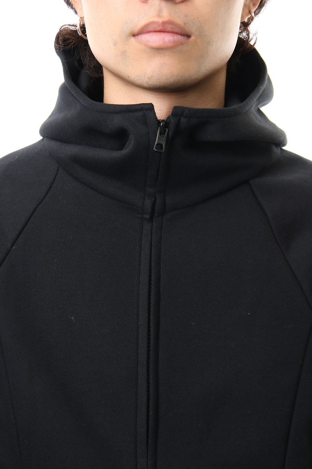 ZIP UP PARKA BLACK