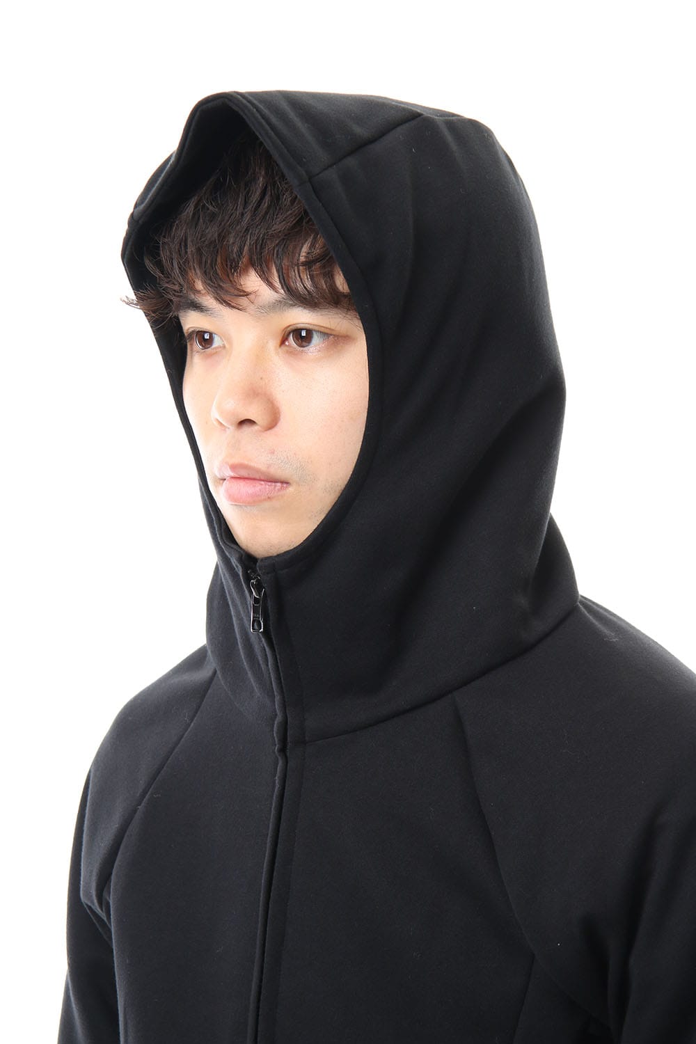 ZIP UP PARKA BLACK