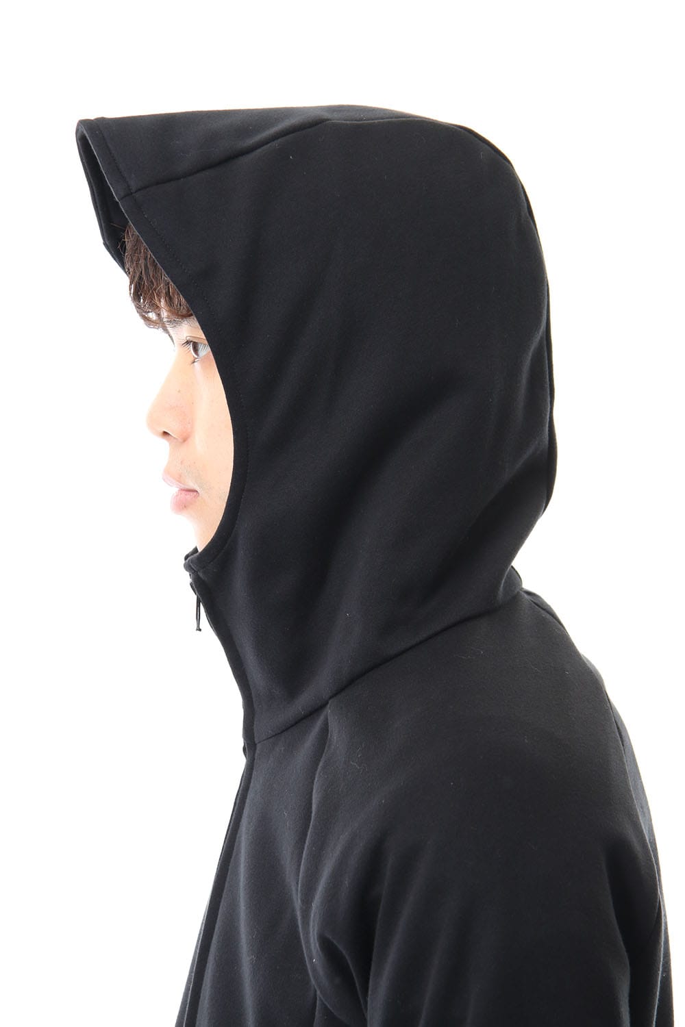 ZIP UP PARKA BLACK