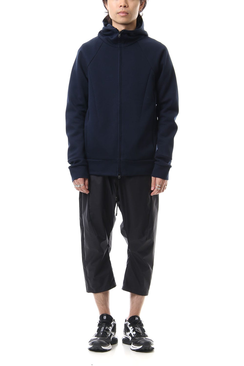 ZIP UP PARKA D.NAVY