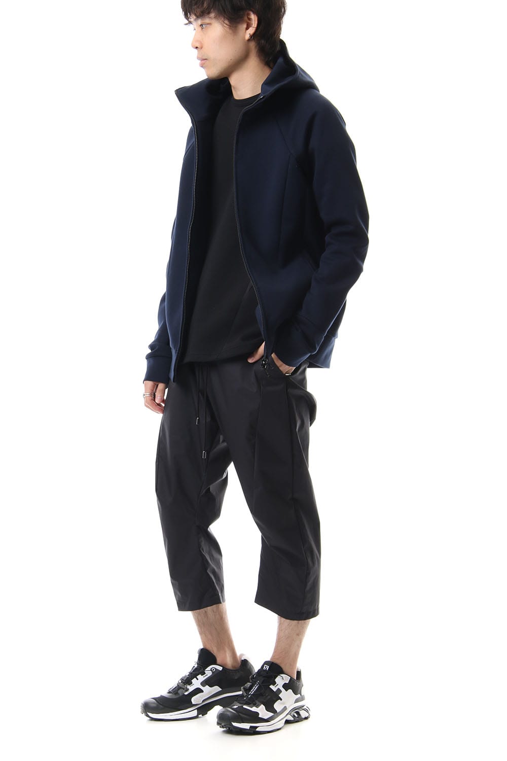 ZIP UP PARKA D.NAVY