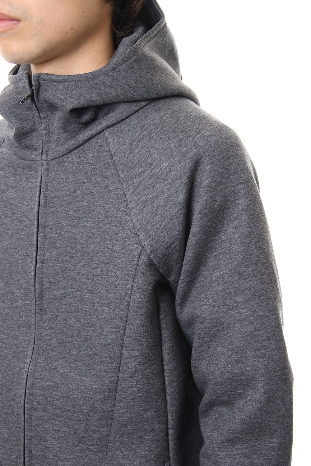 ZIP UP PARKA T.CHARCOAL