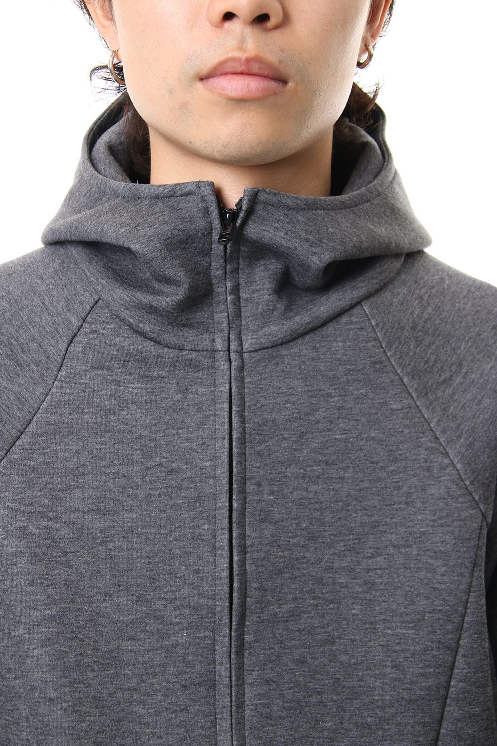 ZIP UP PARKA T.CHARCOAL