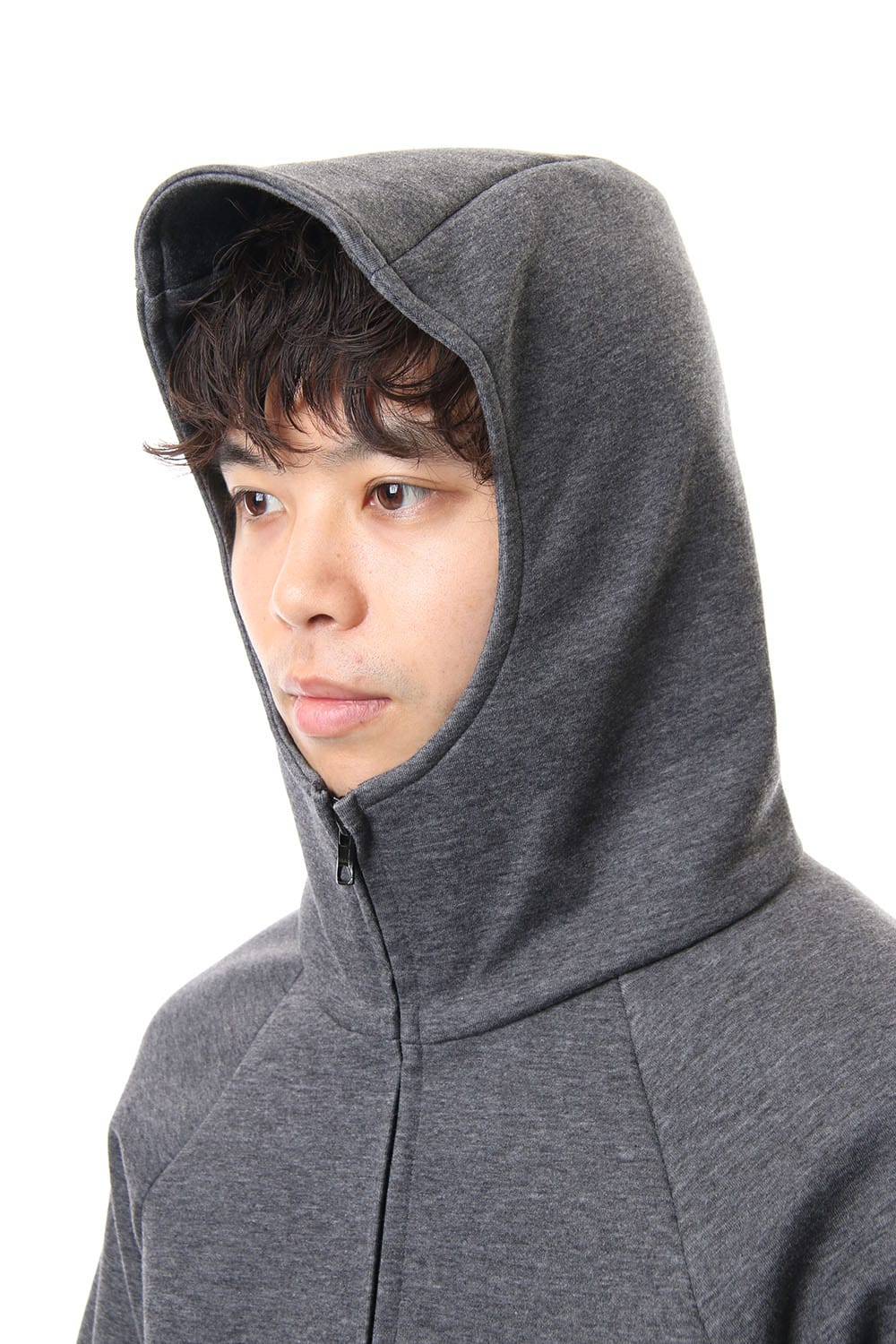 ZIP UP PARKA T.CHARCOAL