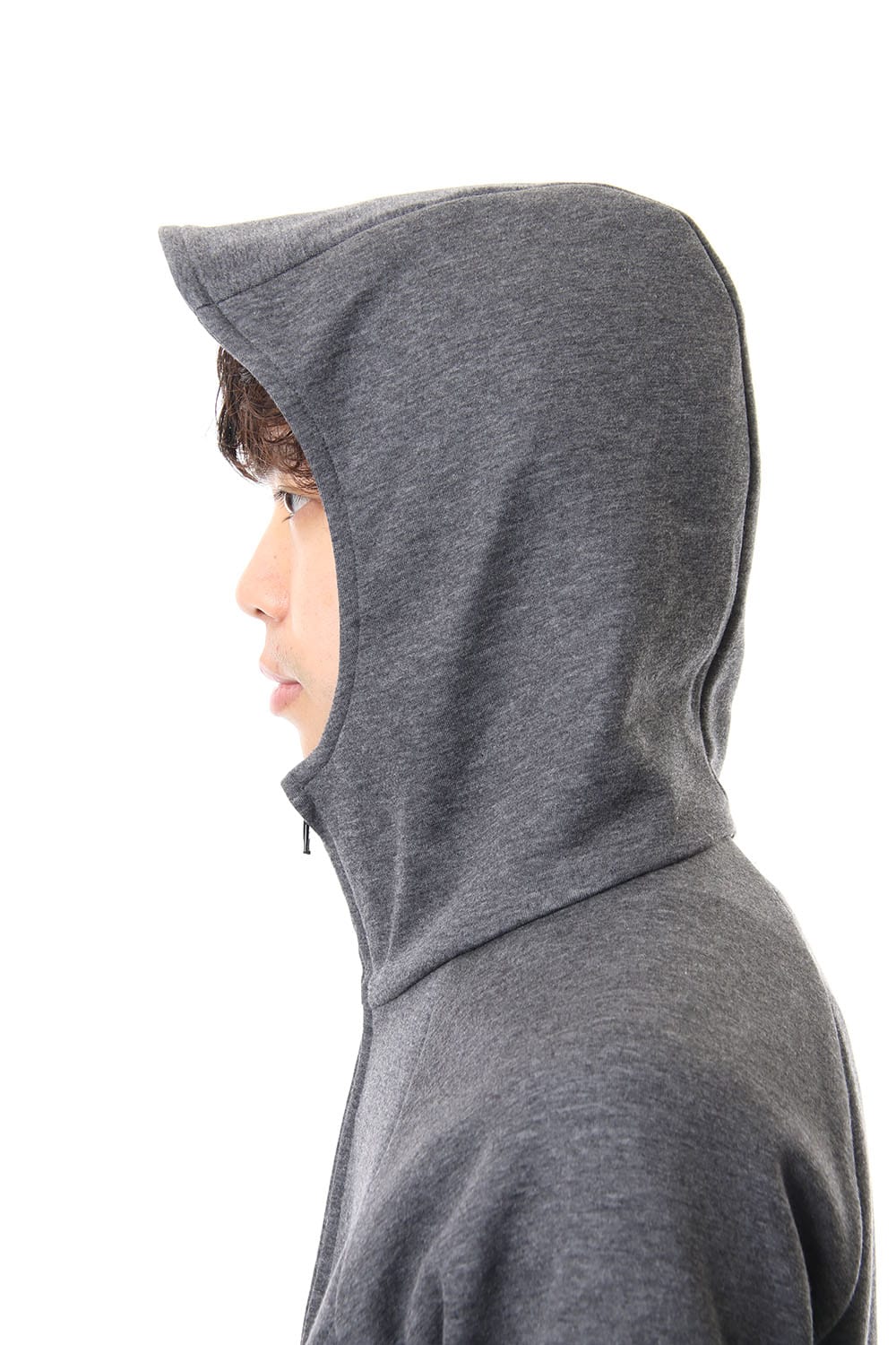 ZIP UP PARKA T.CHARCOAL