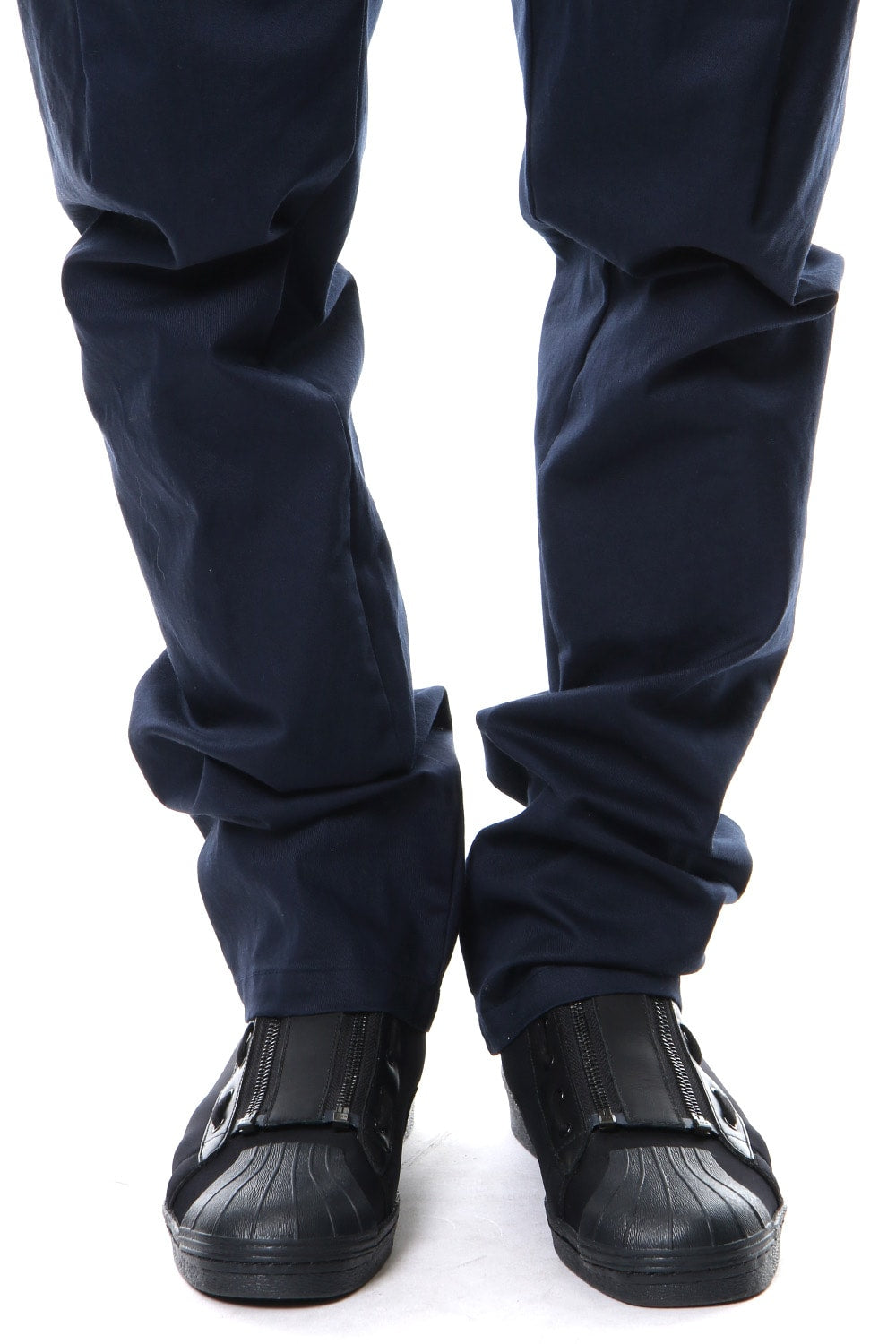 EFFICIENT 3D CHINO PANTS - Navy - CVS-0002