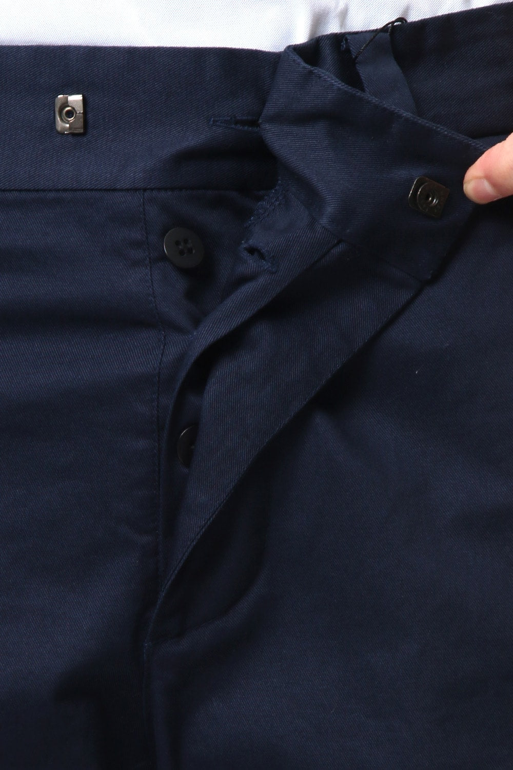 EFFICIENT 3D CHINO PANTS - Navy - CVS-0002