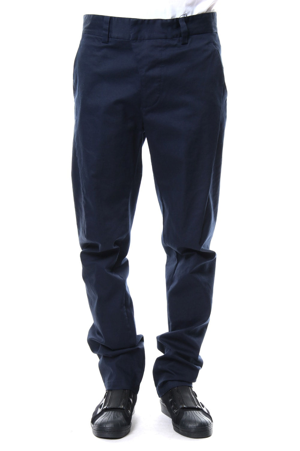 EFFICIENT 3D CHINO PANTS - Navy - CVS-0002