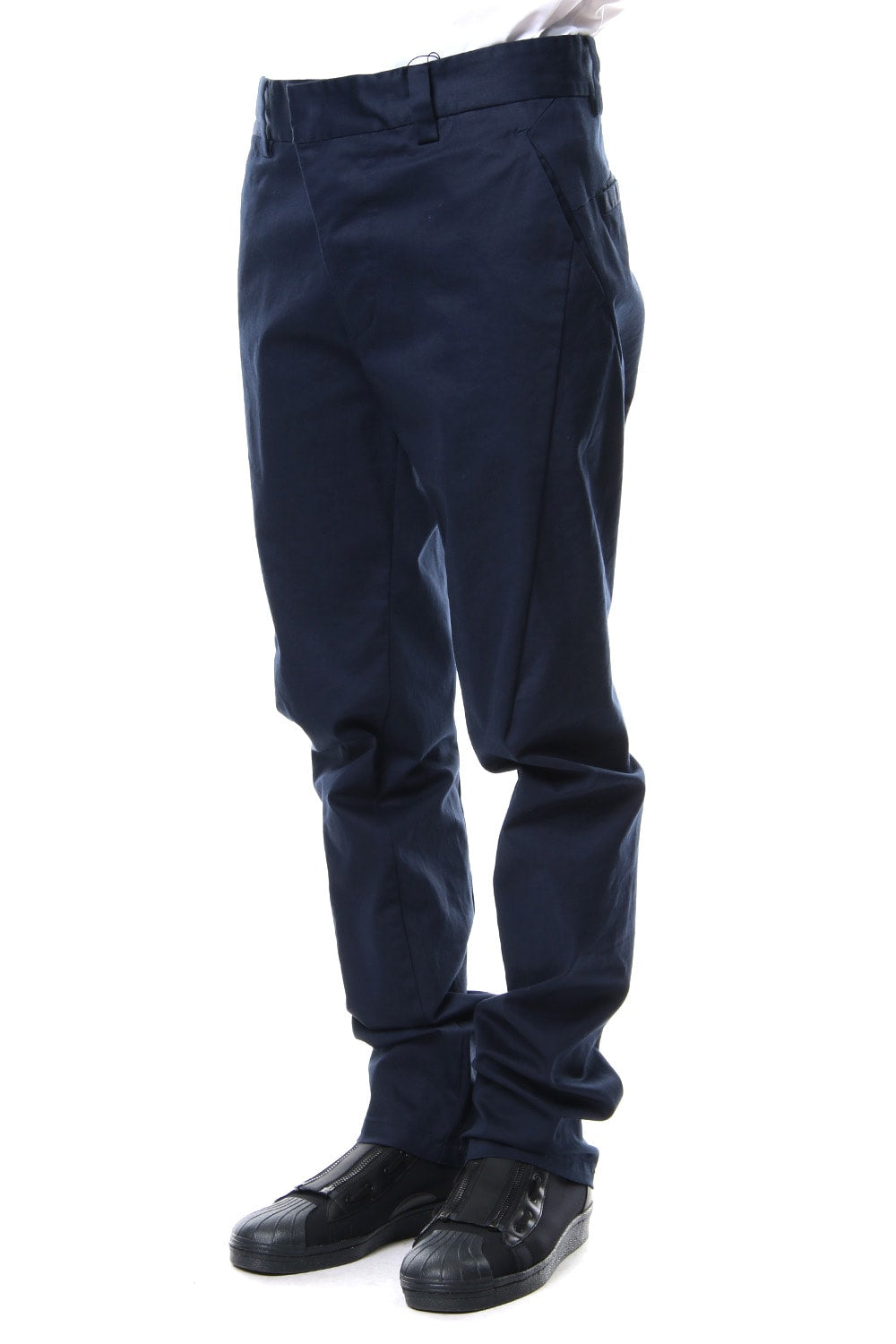 EFFICIENT 3D CHINO PANTS - Navy - CVS-0002