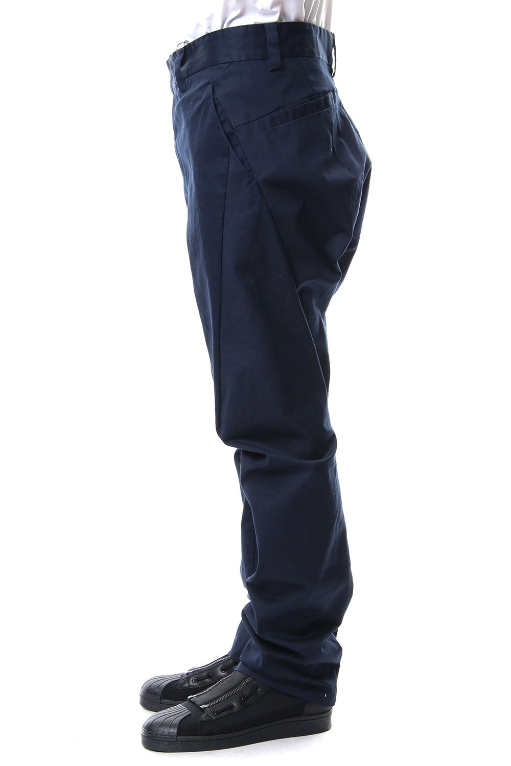 EFFICIENT 3D CHINO PANTS - Navy - CVS-0002