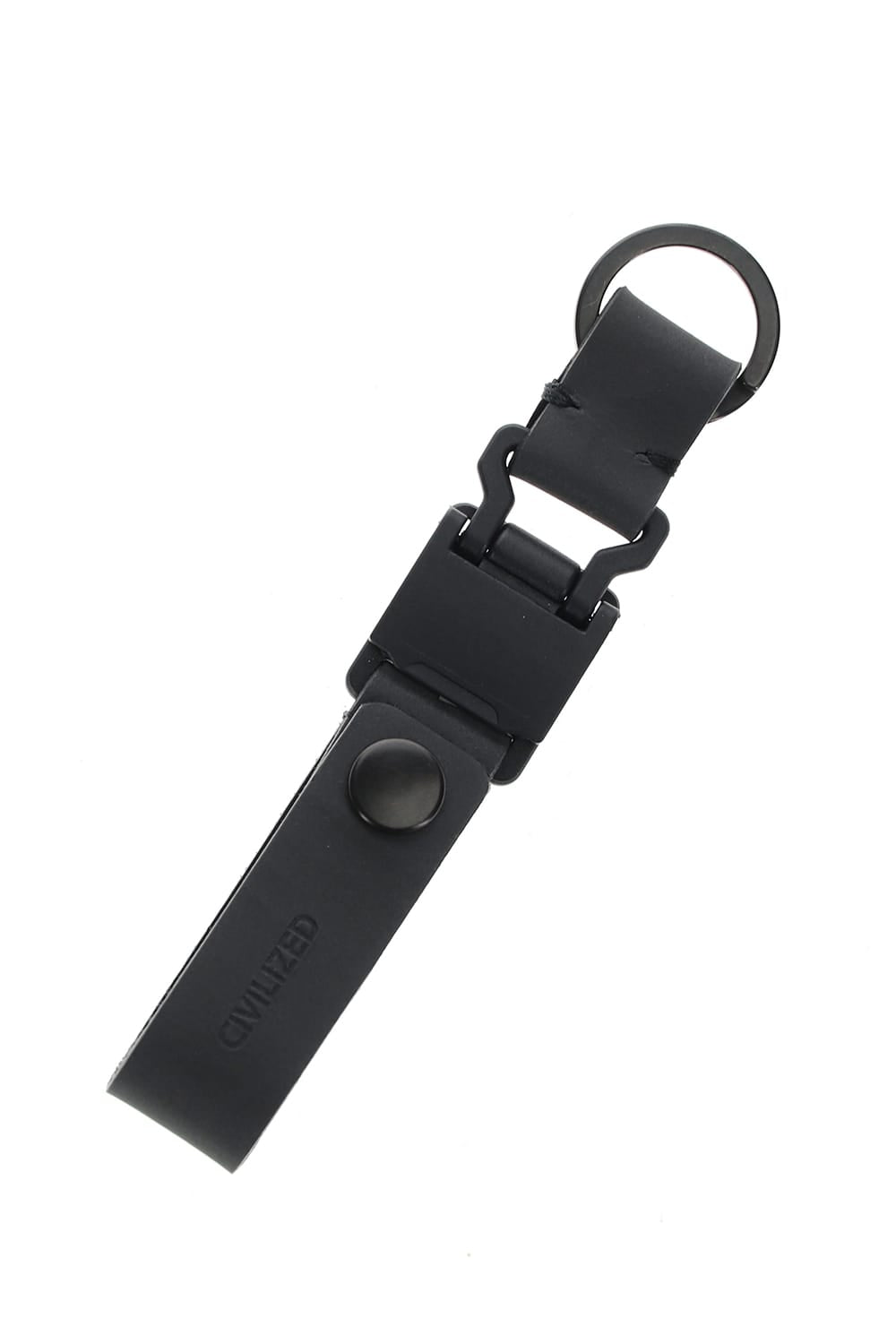 Articulated Key Ring Reflect Black