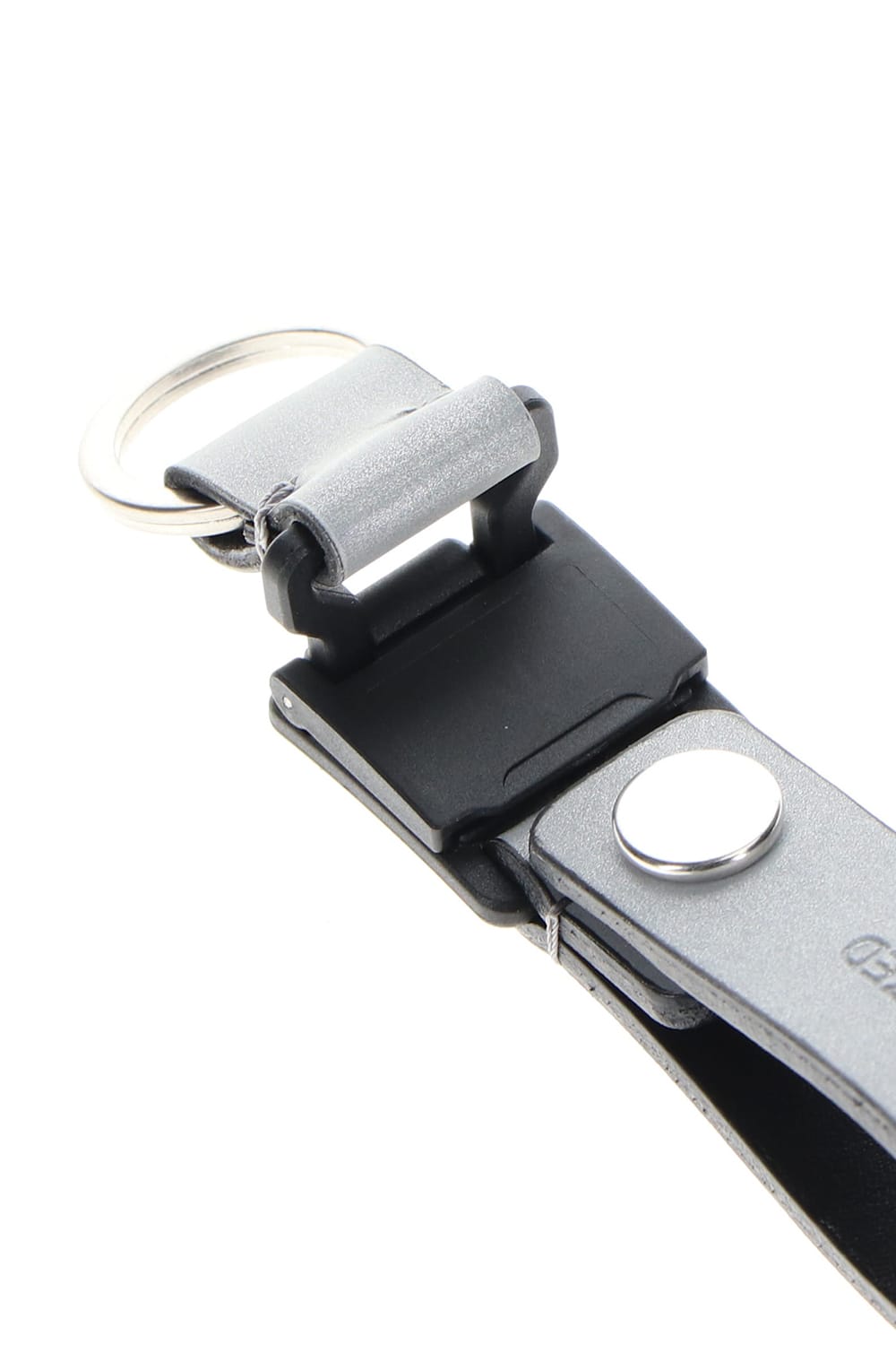 Articulated Key Ring Reflect Silver