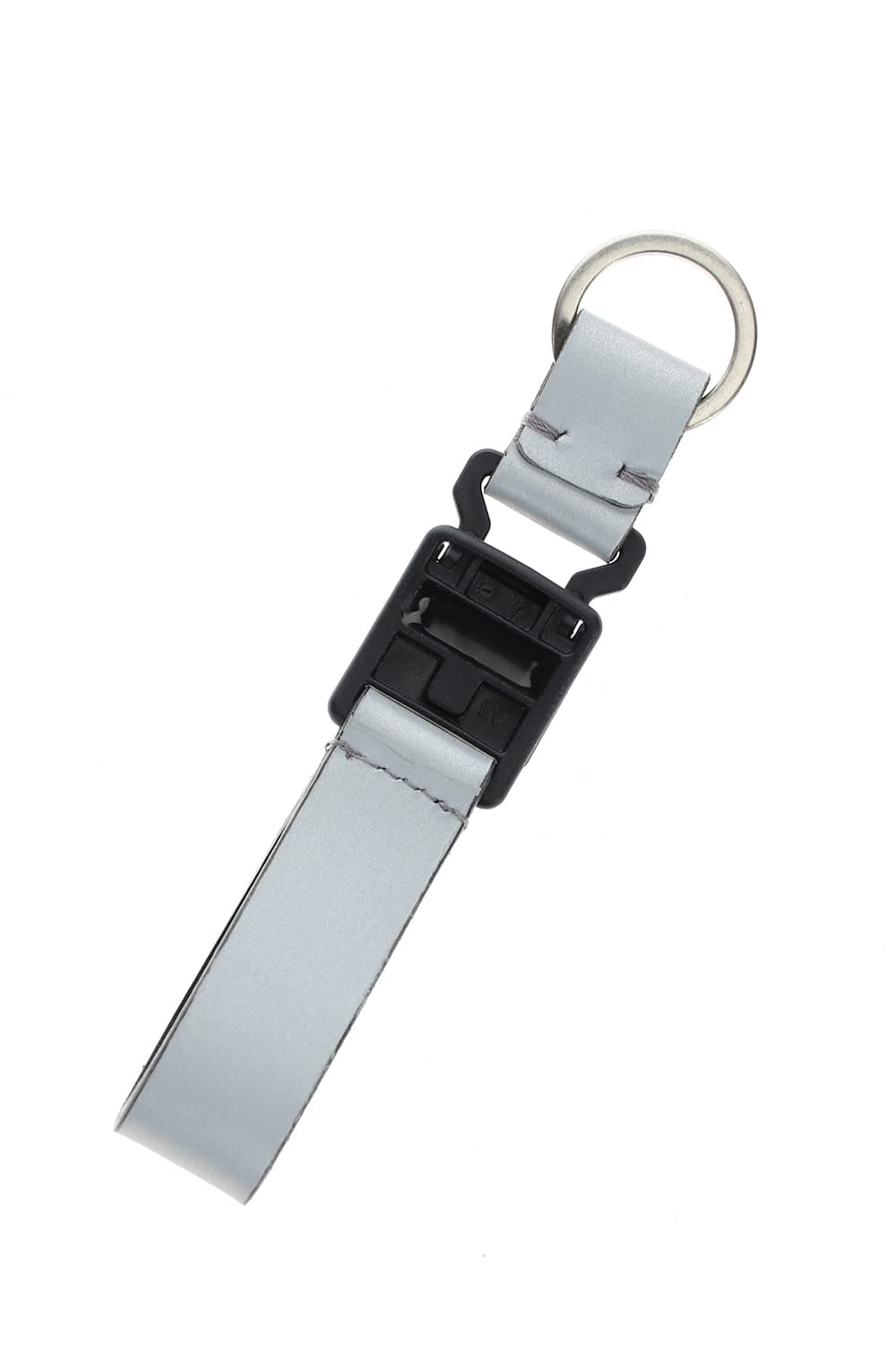 Articulated Key Ring Reflect Silver