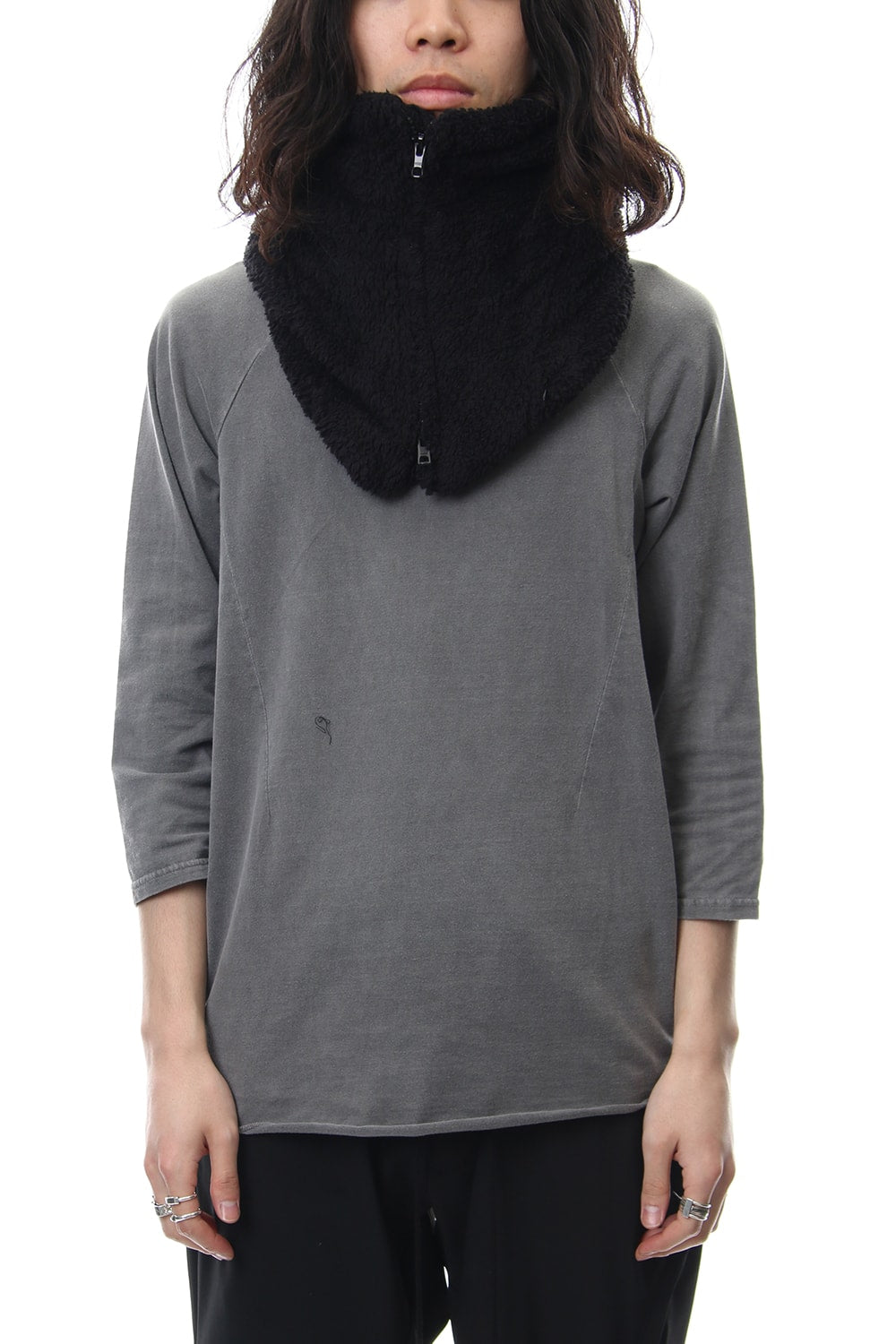 COVERED NECK WARMER