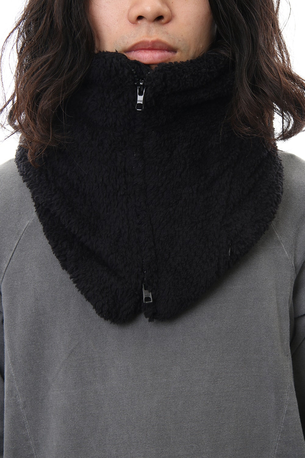 COVERED NECK WARMER