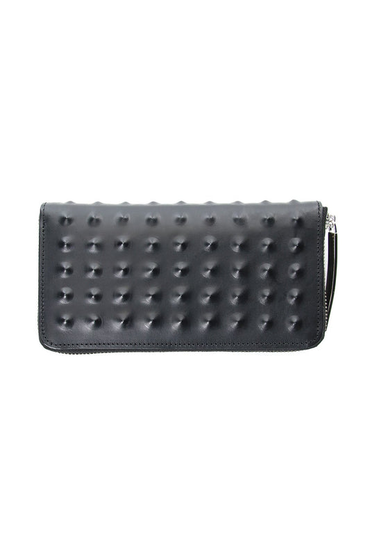 Studs Invisible Long Wallet Black