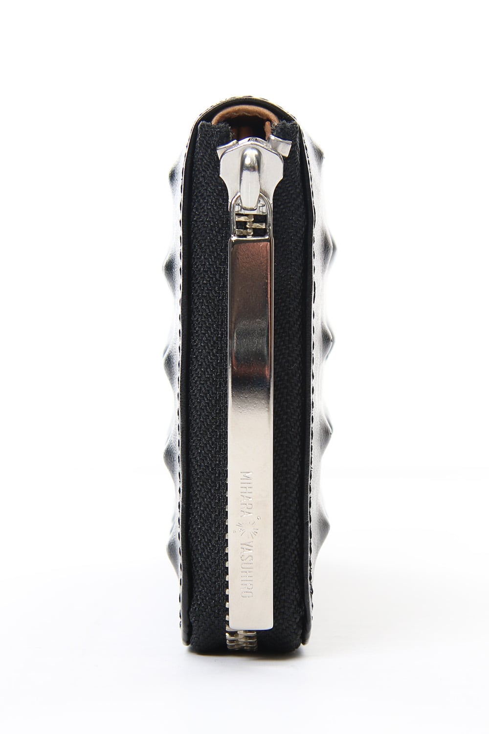 Studs Invisible Long Wallet Black