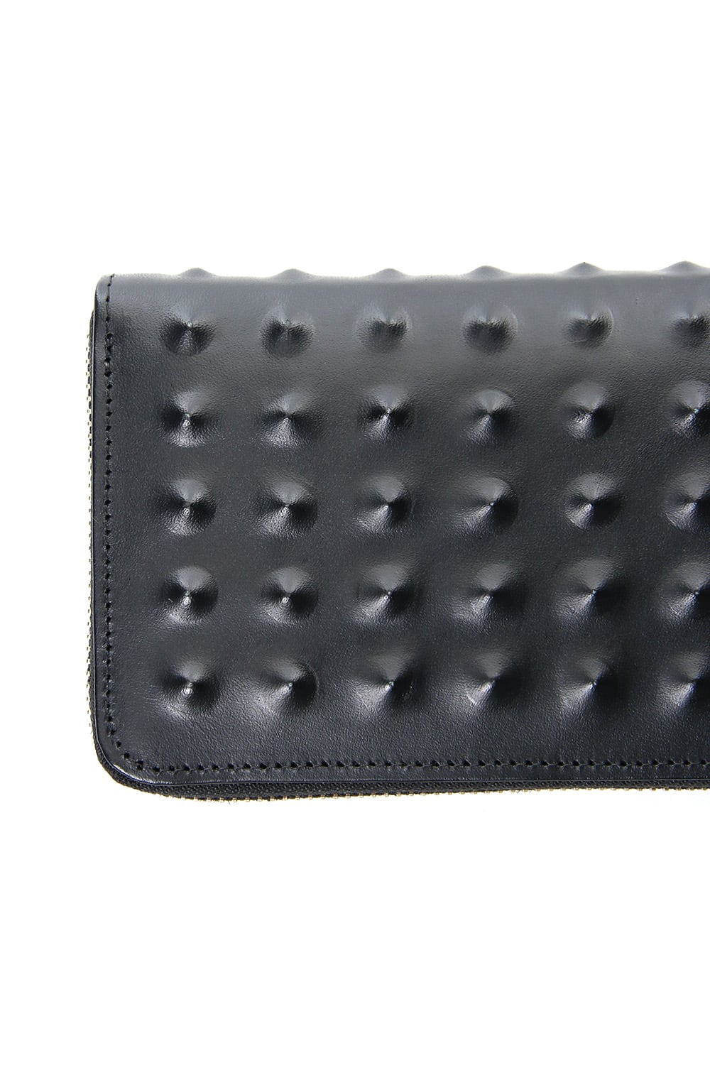 Studs Invisible Long Wallet Black