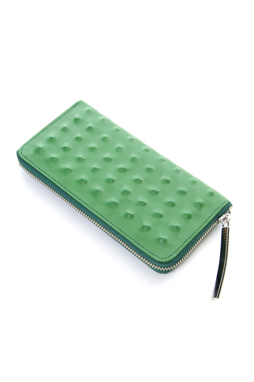 Studs Invisible Long Wallet Green