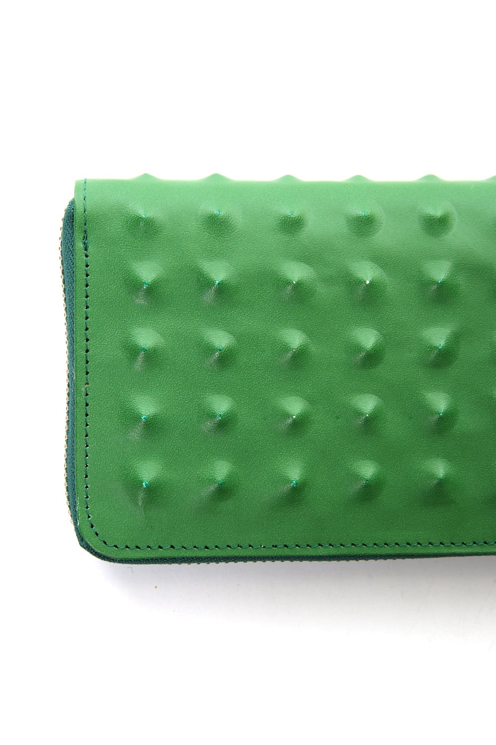 Studs Invisible Long Wallet Green